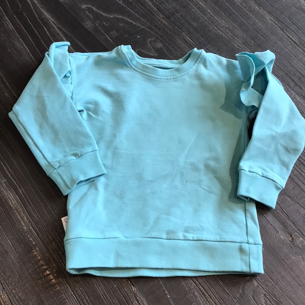 Teal sweatshirt
